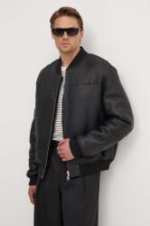 IRO kifordítható bőrkabát - fekete S