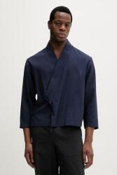 Kenzo blézer férfi viszkóz - sötétkék S
