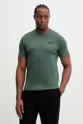 EA7 Emporio Armani basic férfi pamut - zöld M