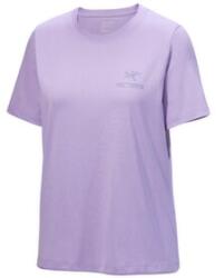 Arcteryx Kragg SL Cotton Emblem Crew SS Women Tricou cu mânecă scurtă Mallow M