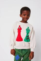 Bobo Choses gyerek melegítőfelső pamutból Checkmate - bézs 89/98