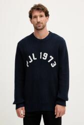 Pepe Jeans pamut pulóver - sötétkék L - answear - 16 590 Ft