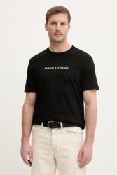 Giorgio Armani pamut póló - fekete XL - answear - 16 990 Ft