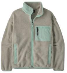 Patagonia Synch Jacket Women Hanorac Oatmeal Heather w/Thin Ice M