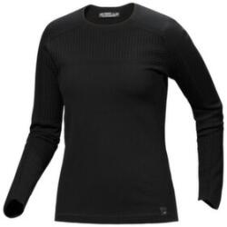 Arcteryx Hallam Merino Wool Crew Women Tricou cu mânecă lungă Black M