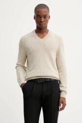 Marc O'Polo pulóver gyapjúkeverékből - bézs L - answear - 50 990 Ft