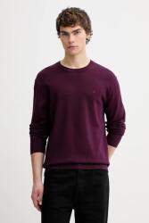 Calvin Klein pulóver férfi pamut - burgundia M