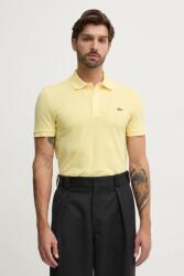 Lacoste pamut póló - sárga S - answear - 29 190 Ft
