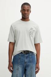 Desigual pamut póló DERBY MICKEY - szürke M