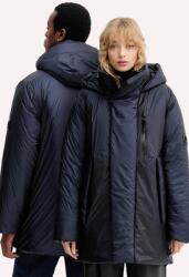 RAINS rövid kabát 17240 Torna Insulated Long Jacket - sötétkék L