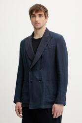 Barena Venezia len blézer Camicia Mola - sötétkék 50
