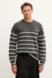 Paul Smith gyapjú pulóver - szürke M - answear - 83 990 Ft