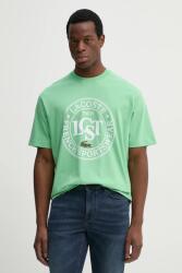 Lacoste pamut póló - zöld S - answear - 22 490 Ft