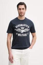 Aeronautica Militare pamut póló - sötétkék L - answear - 22 990 Ft