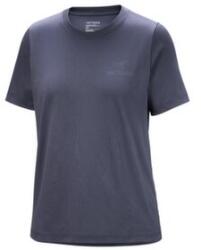 Arcteryx Kragg SL Cotton Emblem Crew SS Women Tricou cu mânecă scurtă Dk Stratus S