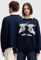 Kaotiko pamut pulóver - sötétkék S