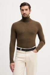 Sisley gyapjúkeverék pulóver - zöld L - answear - 21 990 Ft