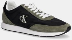 Calvin Klein sportcipő RETRO RUNNER ESS MIX MAT - zöld Férfi 43