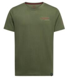 La Sportiva MANTRA T-SHIRT Men Tricou cu mânecă scurtă Cypress/Mountain Red M