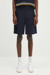 APC A. P. C. elegáns férfi pamut short crew - sötétkék 46
