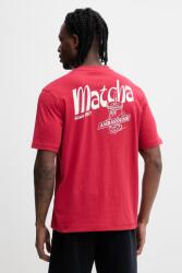 Napapijri pamut póló S-SOL - piros S