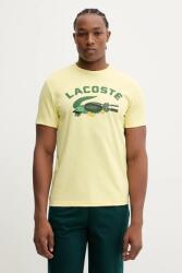 Lacoste t-shirt - sárga S