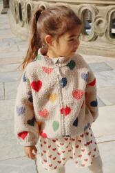 Konges Sløjd rövid kabát JODY TEDDY JACKET GRS - többszínű 74