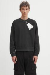 MM6 Maison Margiela pamut melegítőfelső - fekete S - answear - 121 990 Ft