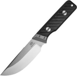 Miguron Knives Kramot- 3.85" M390 blade, Satin Ti And CF handle (MGR301CBK)