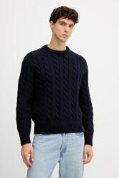 Bally gyapjú pulóver - sötétkék 50