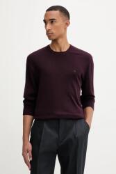 Calvin Klein gyapjú pulóver - burgundia XS - answear - 30 990 Ft
