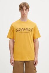 Gramicci t-shirt Original Freedom Logo Tee - sárga M