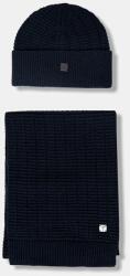 JOOP! gyapjú sapka és sál - sötétkék Univerzális méret