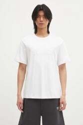 Helmut Lang pamut póló Logo Ov Tee. Hvy Ever - fehér S