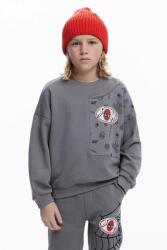 Desigual gyerek melegítőfelső pamutból - szürke 164