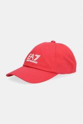 EA7 Emporio Armani baseball sapka pamut - piros M