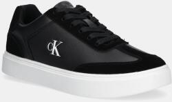 Calvin Klein bőr sportcipő CLASSIC CUPSOLE LACEUP WT MIX - fekete Férfi 45