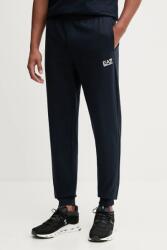 EA7 Emporio Armani melegítő férfi pamut - sötétkék XL - answear - 33 990 Ft