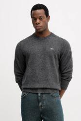 Lacoste pulóver gyapjúkeverékből - szürke S