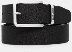 Blauer bőr öv - fekete 100