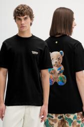 Barrow pamut póló - fekete L - answear - 37 990 Ft