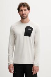 Jack Wolfskin sportos hosszú ujjú PRELIGHT - bézs S