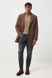 MEDICINE kabát gyapjú keverékből - barna L - answear - 26 990 Ft