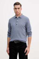 Hackett pulóver gyapjúkeverékből - kék XXL