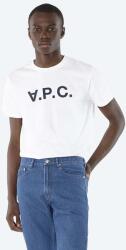 APC A. P. C. férfi pamut póló - fehér XL