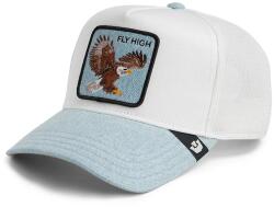 Goorin Bros baseball sapka Denim Fly High - fehér Univerzális méret