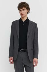 Theory gyapjú kabát - szürke S