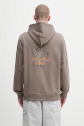 Drôle de Monsieur pamut melegítőfelső Le Hoodie Grand HUtel - barna L