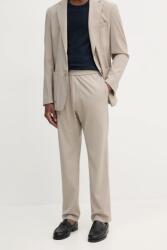 Barena Venezia gyapjú nadrág Camicia Mola - bézs 48