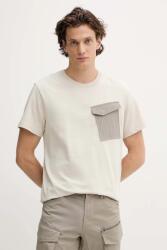 G-Star pamut póló - bézs XL - answear - 16 490 Ft